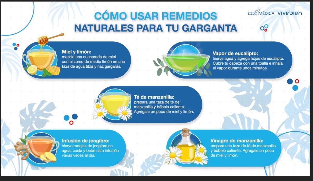 remedios naturales garganta