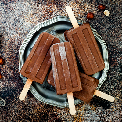 paletas de chocolate